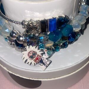 Bomb Party - Halloween Stack 2023 “You Set My Heart on Fire” Mad Scientist Blue